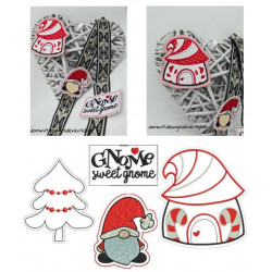 Stickserie ITH - Weihnachtswichtel Anhänger